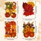 Fall Dried Pressed Flowers,100 Pcs Autumn Dried Flowers Leaves for Resin Molds Real Pressed Flowers for Crafts DIY Jewelry Molds, Scrapbooking, Candle
